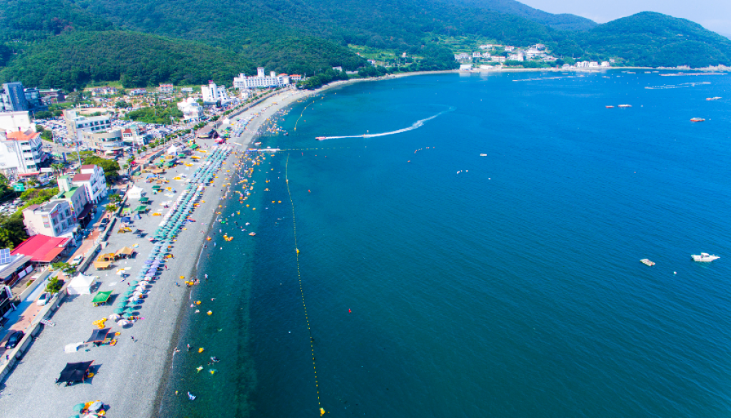 학동흑진주몽돌해변