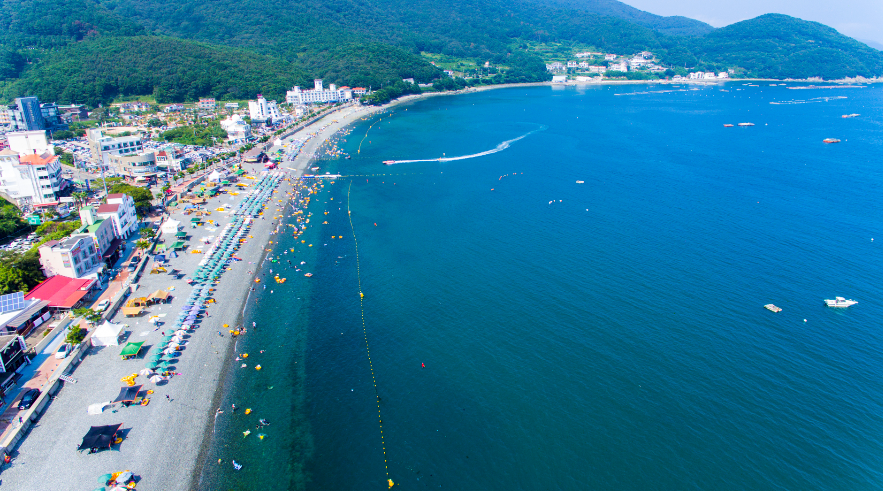 학동흑진주몽돌해변